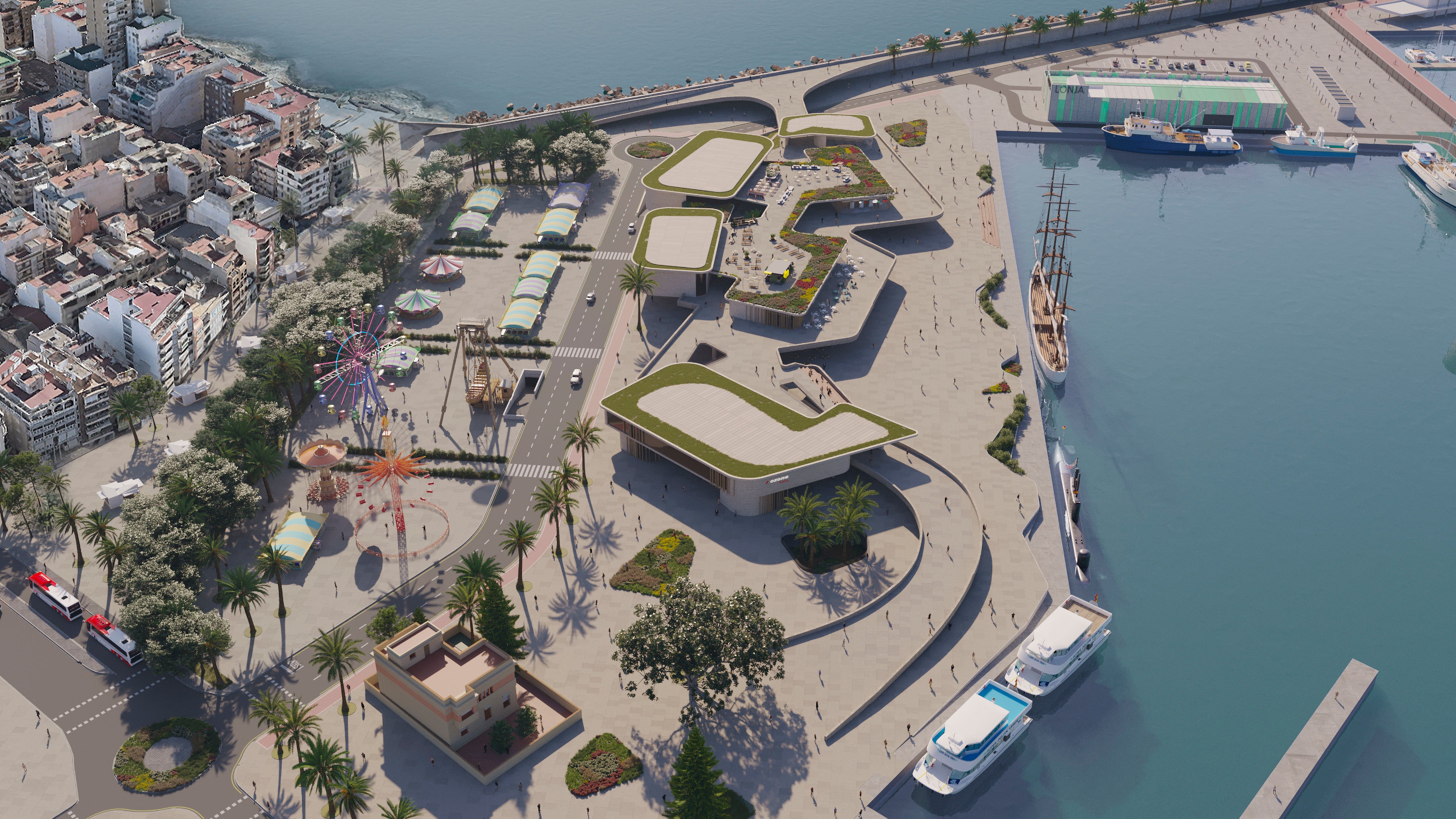 Con un presupuesto de 20 millones regenerará la zona pesquera y unirá la ciudad con el puerto Con un presupuesto de 20 millones regenerará la zona pesquera y unirá la ciudad con el puerto