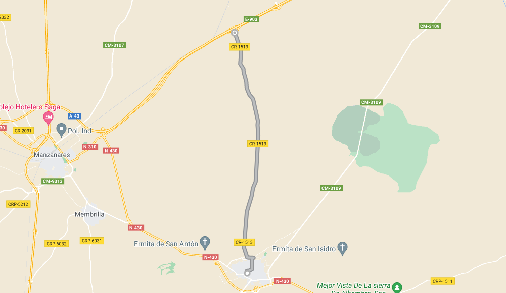 La Solana verá arreglada la carretera que les une con Herrera de La Mancha La Solana verá arreglada la carretera que les une con Herrera de La Mancha