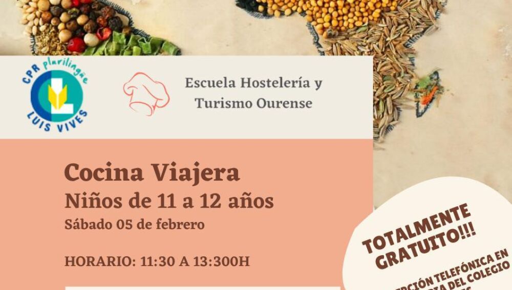 Obradoiro de cociña en Colexio Luis Vives