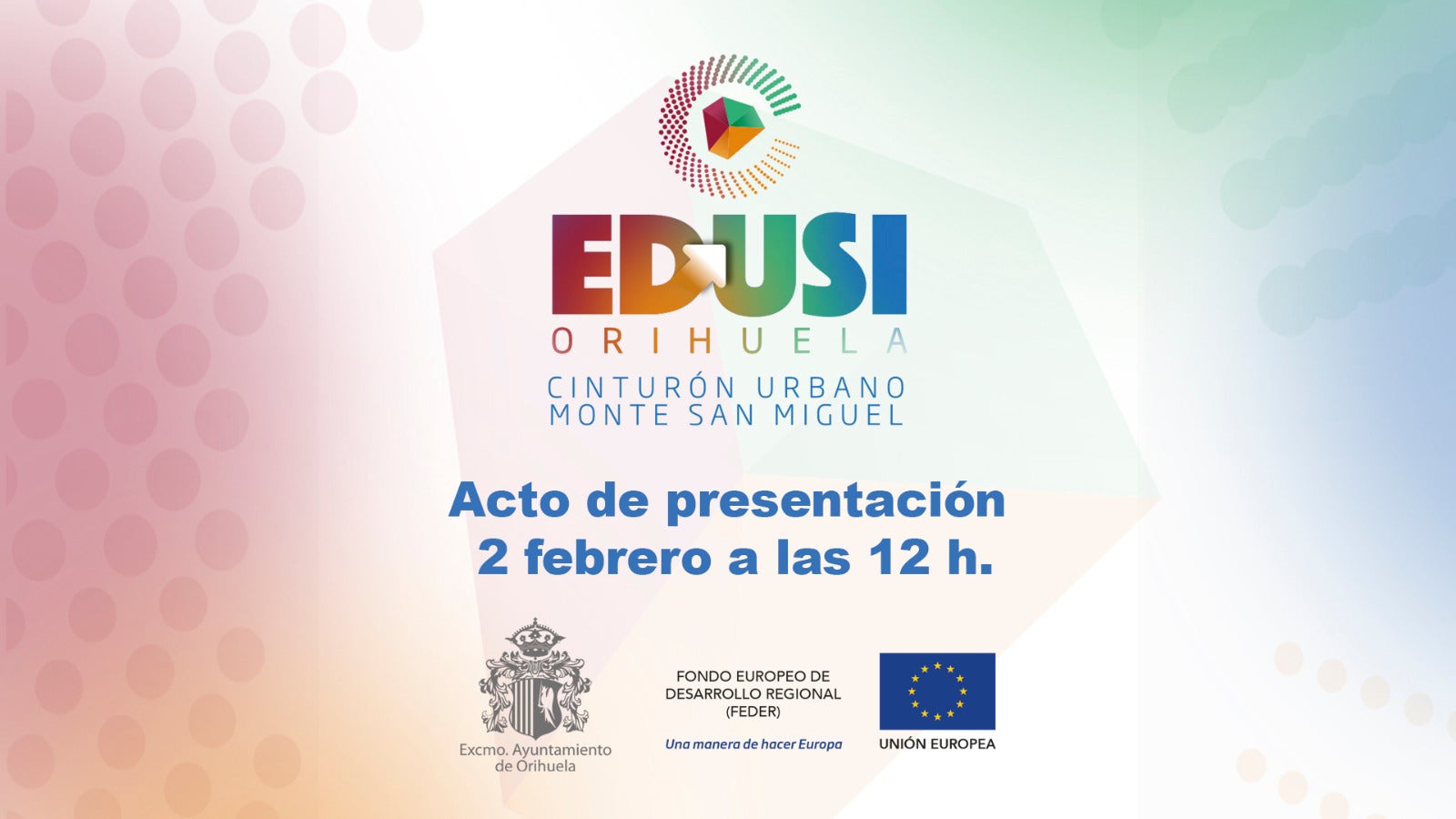 Orihuela presenta el próximo miércoles las actuaciones del Cinturón Urbano del Monte de San Miguel Orihuela presenta el próximo miércoles las actuaciones del Cinturón Urbano del Monte de San Miguel