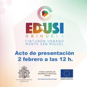 Orihuela presenta el próximo miércoles las actuaciones del Cinturón Urbano del Monte de San Miguel Orihuela presenta el próximo miércoles las actuaciones del Cinturón Urbano del Monte de San Miguel