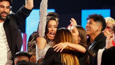 La cantante Chanel celebra que representar&aacute; a Espa&ntilde;a en Eurovisi&oacute;n 2022.