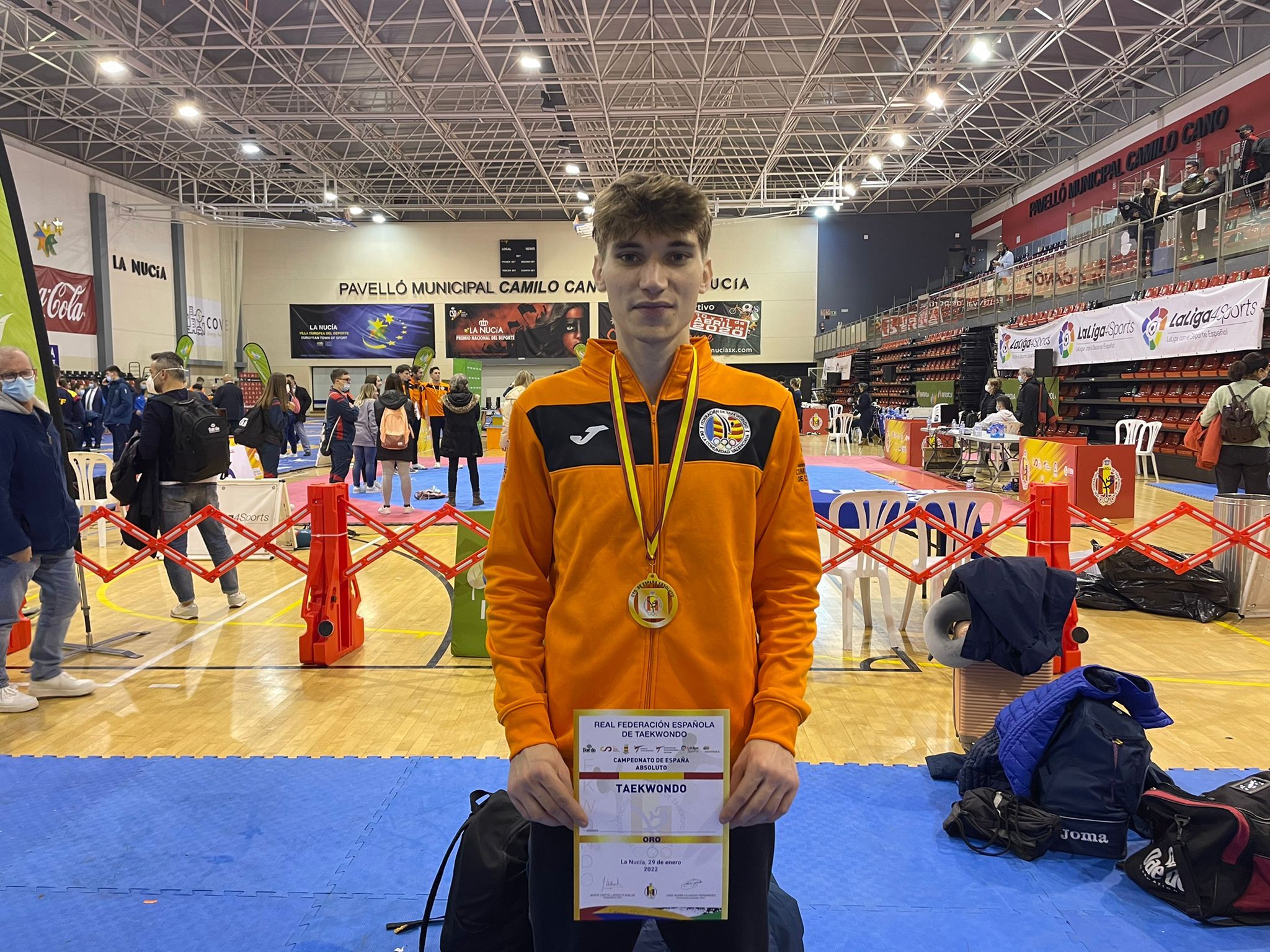 Hugo Arillo, convocado para disputar el Mundial de taekwondo en México Hugo Arillo, convocado para disputar el Mundial de taekwondo en México