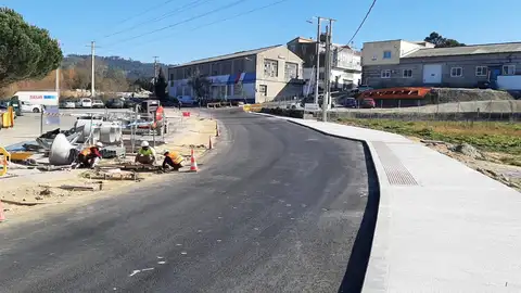 Obras de mellora en Seixalbo fan necesarios cambios no tráfico este mércores Obras de mellora en Seixalbo fan necesarios cambios no tráfico este mércores