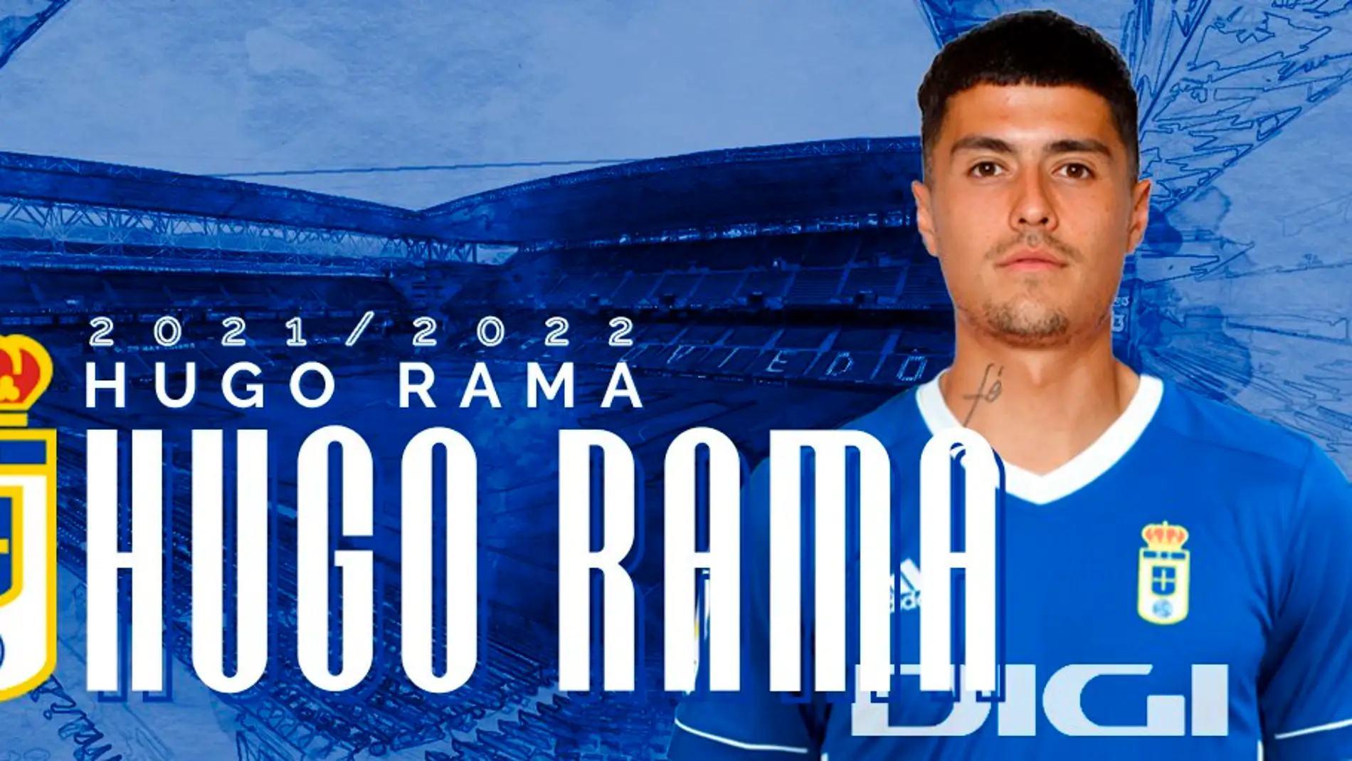 Hugo Rama, nuevo jugador del Real Oviedo