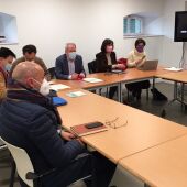 Reunión de la mesa de diálogo ciudadano sobre la calidad del aire en la zona oeste de Gijón