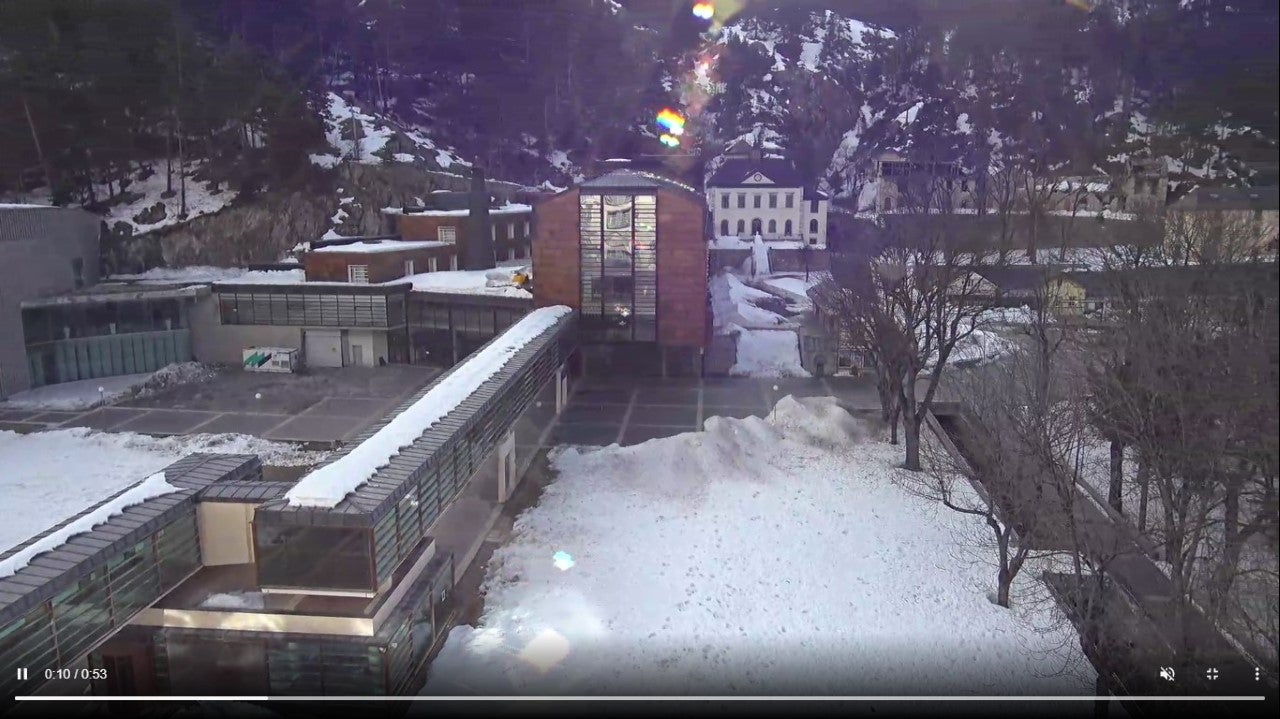 El balneario de Panticosa estrena webcam de alta definición El balneario de Panticosa estrena webcam de alta definición