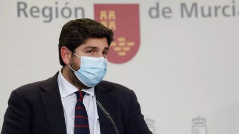 Fernando L&oacute;pez Miras, presidente de la Regi&oacute;n de Murcia