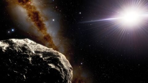 Ilustración asteroide troyano 2020 XL5 Ilustración asteroide troyano 2020 XL5