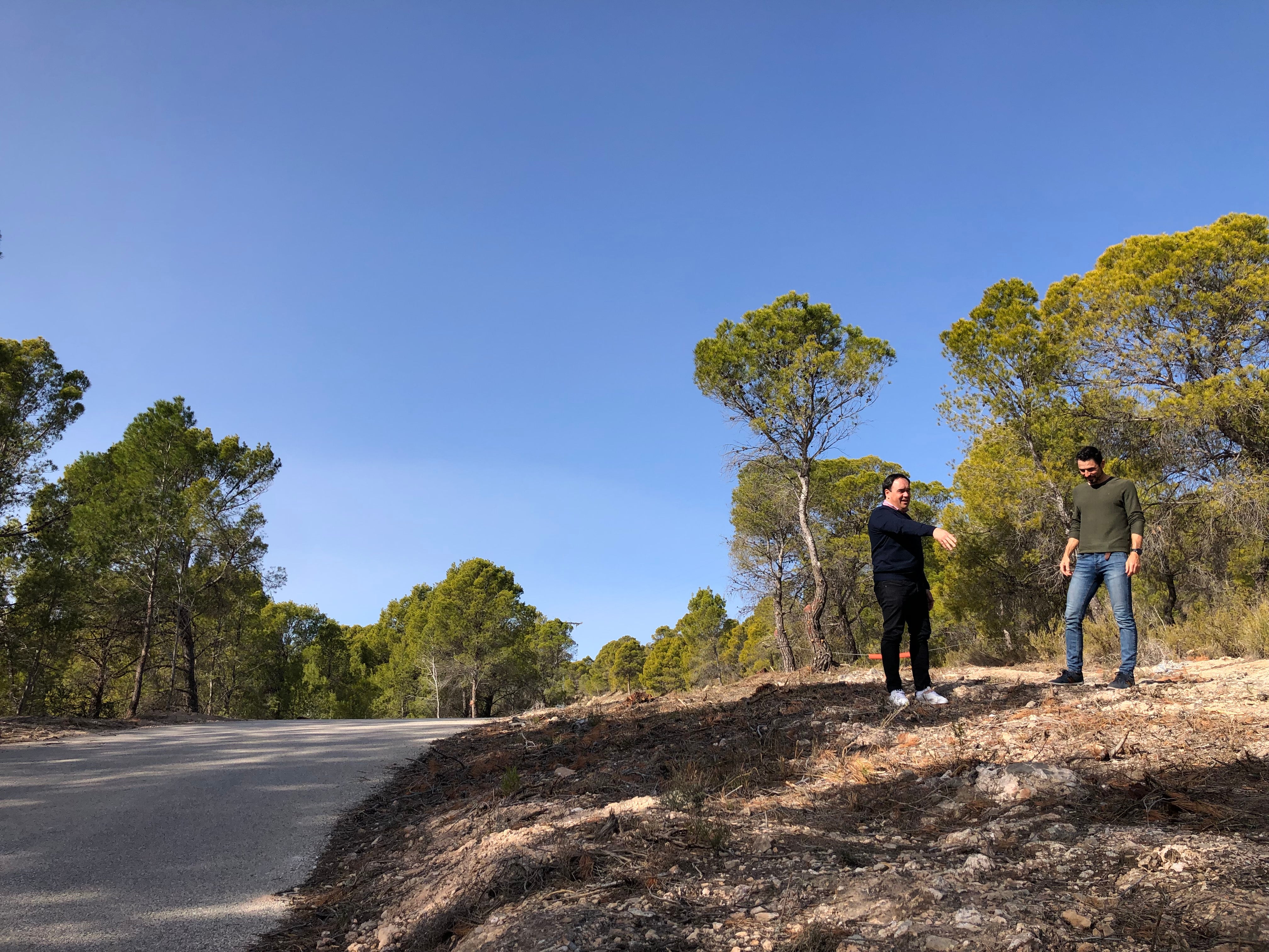 Finestrat concluye los cortafuegos de El Realet, La Sima y La Font del Molí Finestrat concluye los cortafuegos de El Realet, La Sima y La Font del Molí