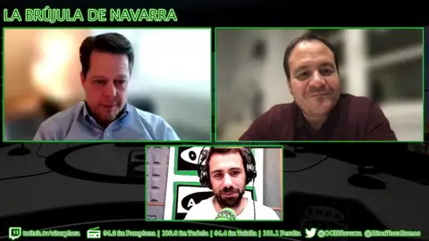 Javier Zulueta, José Luis del Pozo La Brújula