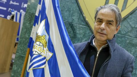 Natxo Gonz&aacute;lez, entrenador del M&aacute;laga