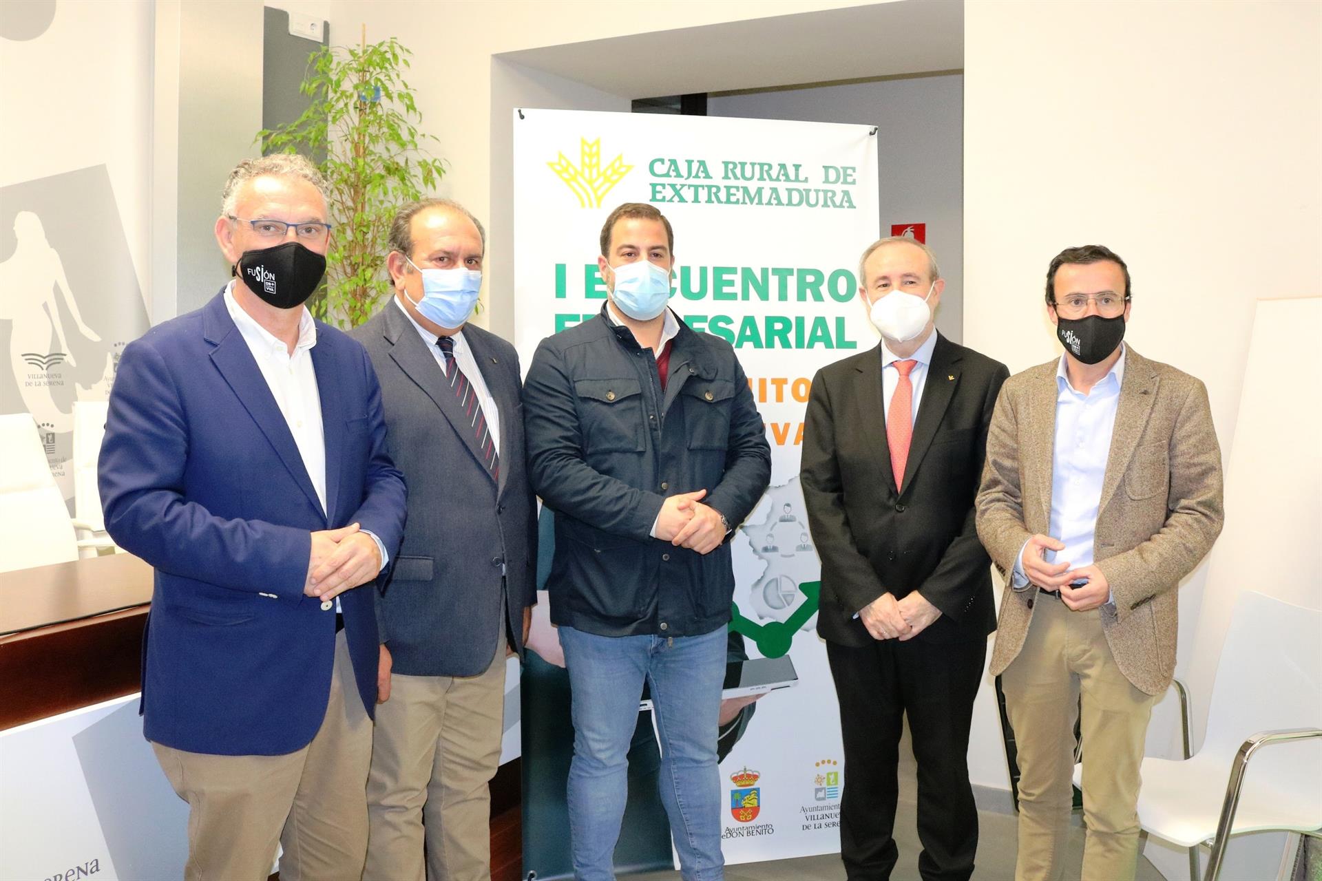Caja Rural de Extremadura organiza un encuentro con empresarios de Don Benito y Villanueva de la Serena Caja Rural de Extremadura organiza un encuentro con empresarios de Don Benito y Villanueva de la Serena