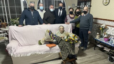 María González en su 107 cumpleaños María González en su 107 cumpleaños