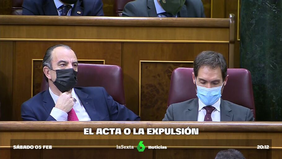 (05-02-22) Malestar en UPN: acusan a Sayas y Adanero de "meter una pu&ntilde;alada por detr&aacute;s" y creen que "lo tienen que pagar"