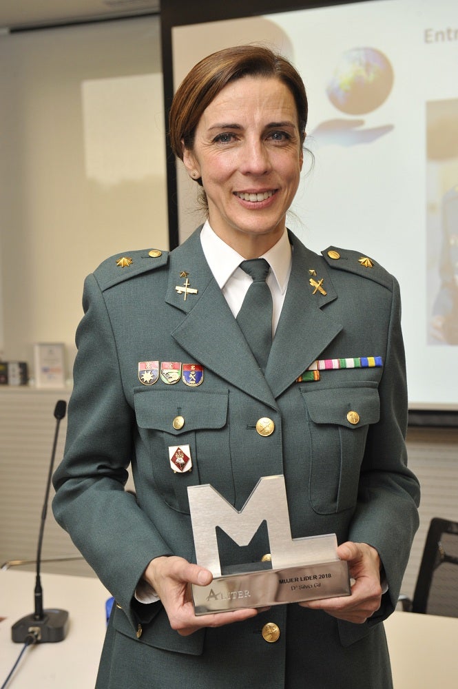 Silvia Gil, teniente coronel de la Guardia Civil, entre los líderes del cambio en 2022 Silvia Gil, teniente coronel de la Guardia Civil, entre los líderes del cambio en 2022
