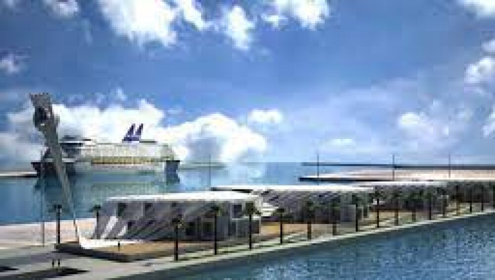 Una recreación del proyecto en el Puerto 