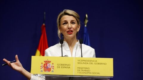 La vicepresidenta segunda y ministra de Trabajo y Econom&iacute;a Social, Yolanda D&iacute;az