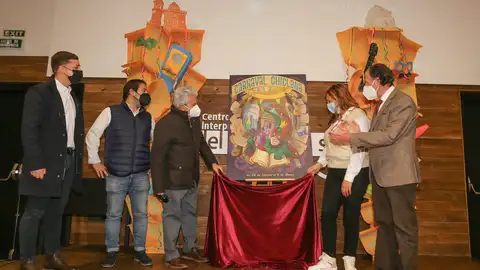 Instantes de la presentación del cartel del Carnaval de Chiclana Instantes de la presentación del cartel del Carnaval de Chiclana