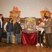 Instantes de la presentación del cartel del Carnaval de Chiclana