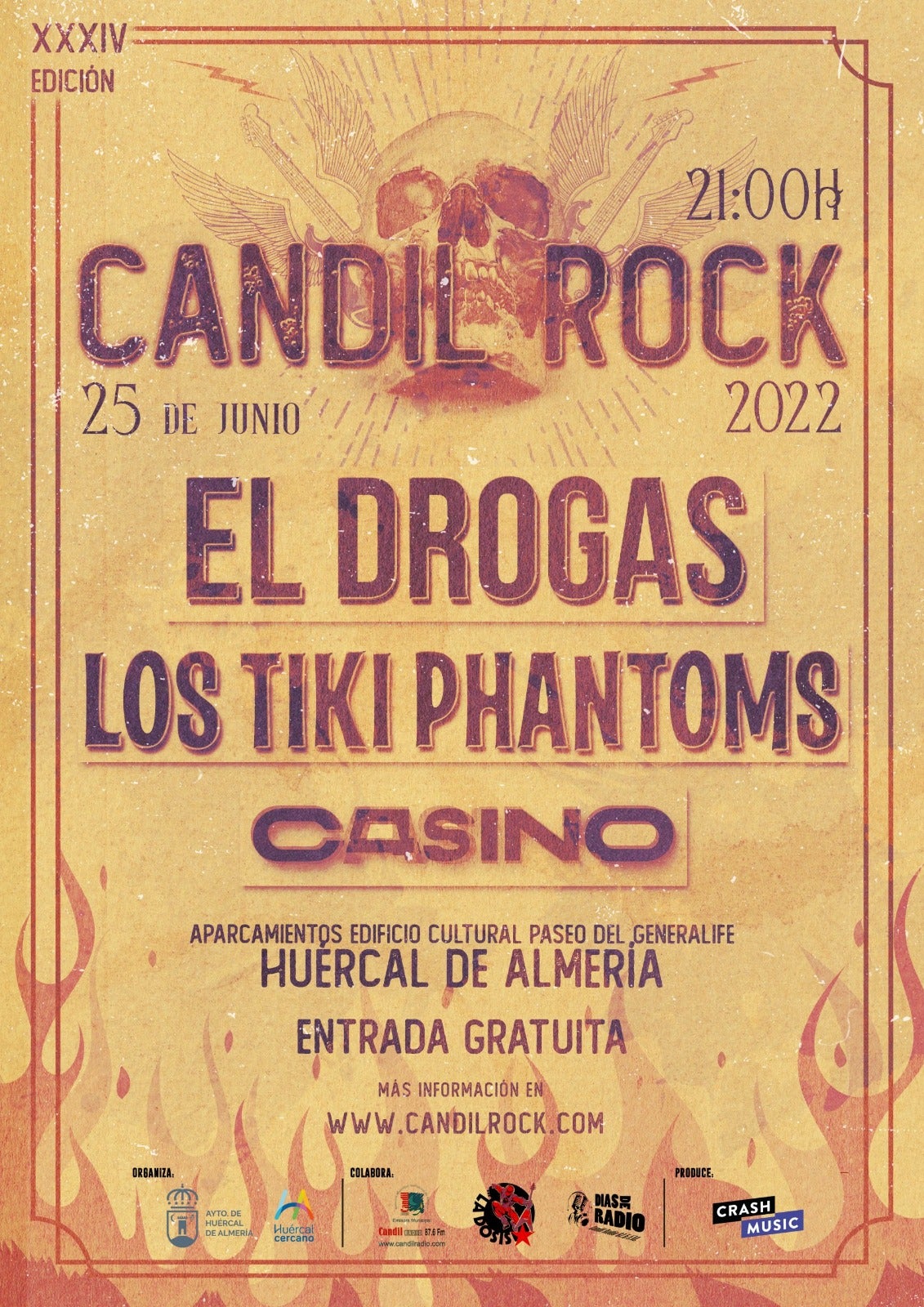 El 'Candil Rock' de Huércal de Almería en trámites para ser declarado 'Fiesta de Interés Turístico' El 'Candil Rock' de Huércal de Almería en trámites para ser declarado 'Fiesta de Interés Turístico'
