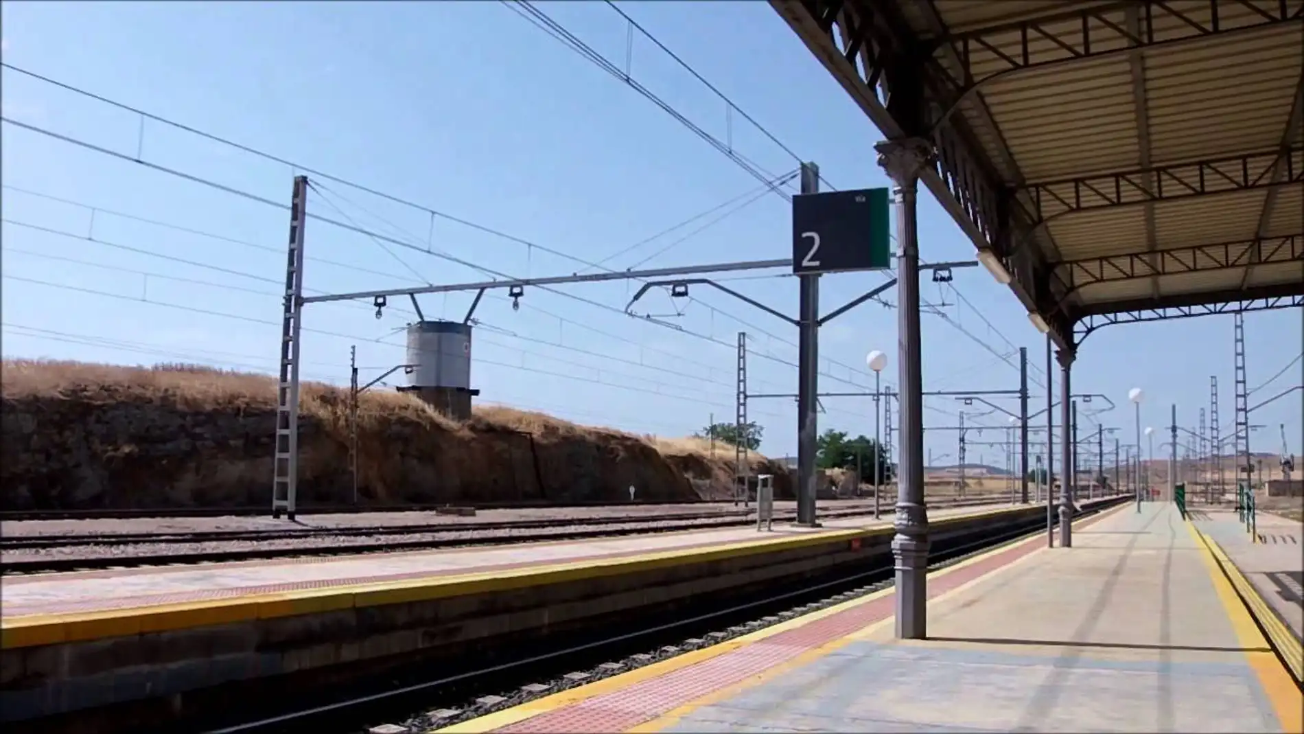 Estación de tren de Santa Cruz de Mudela