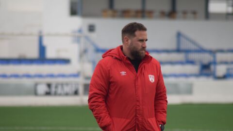 Javi Motos, entrenador del Mar Menor