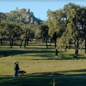 El parque de Monfragüe cuenta ya con dos rutas senderistas adaptadas para personas con discapacidad visual
