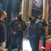 Telmo Ucha supervisou a pé de rúa o dispositivo nocturno da Policía Local Telmo Ucha supervisou a pé de rúa o dispositivo nocturno da Policía Local