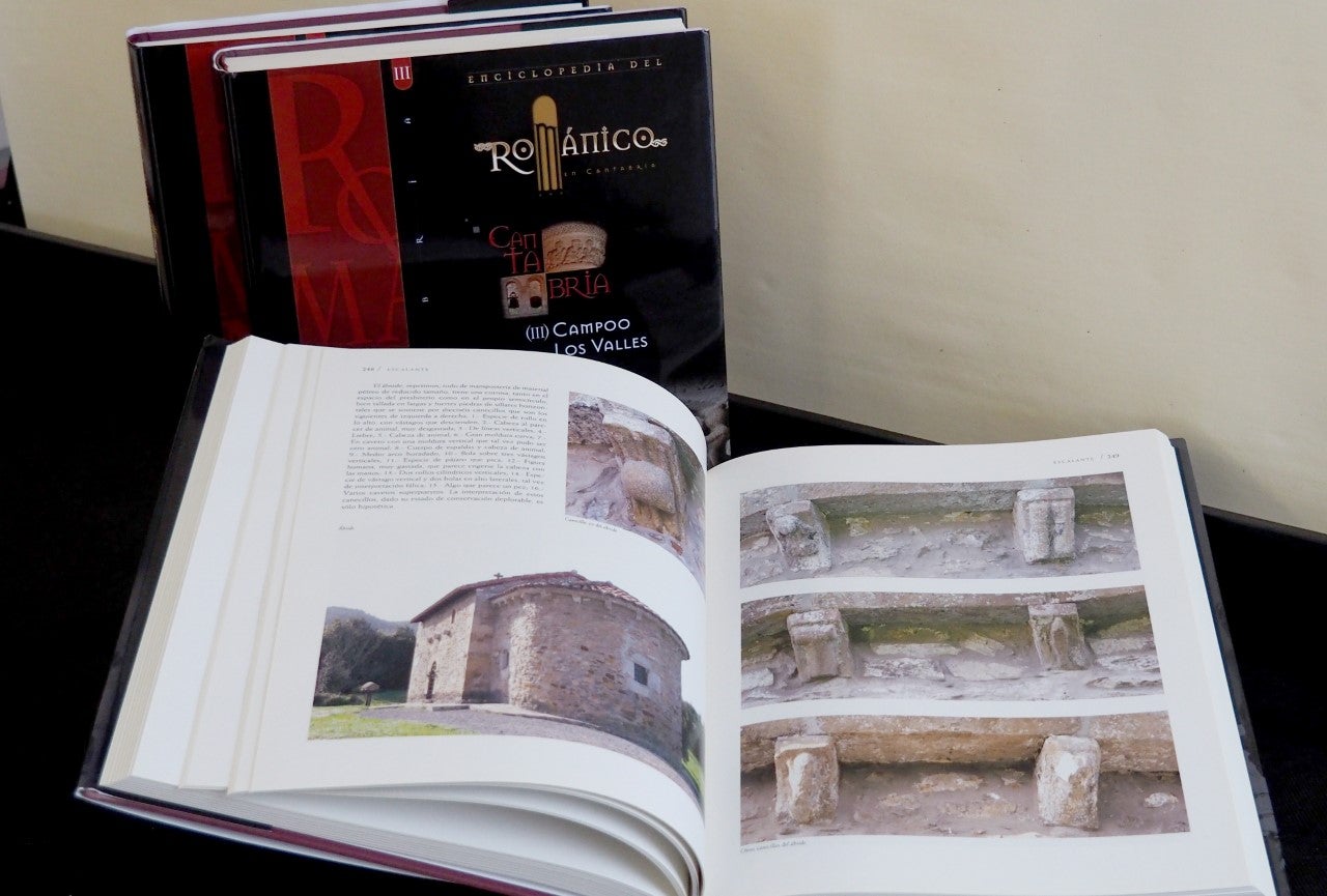 La Fundación Santa María la Real reedita la Enciclopedia del Románico en Cantabria que coordinó el profesor García Guinea La Fundación Santa María la Real reedita la Enciclopedia del Románico en Cantabria que coordinó el profesor García Guinea