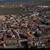 Imagen aérea de Santa Cruz de Mudela Imagen aérea de Santa Cruz de Mudela