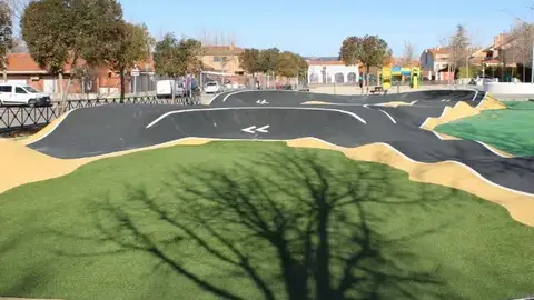Pista de pumptruck del Parque de la Alameda de Torres de la Alameda Torres de la Alameda reabre el renovado Parque de la Alameda