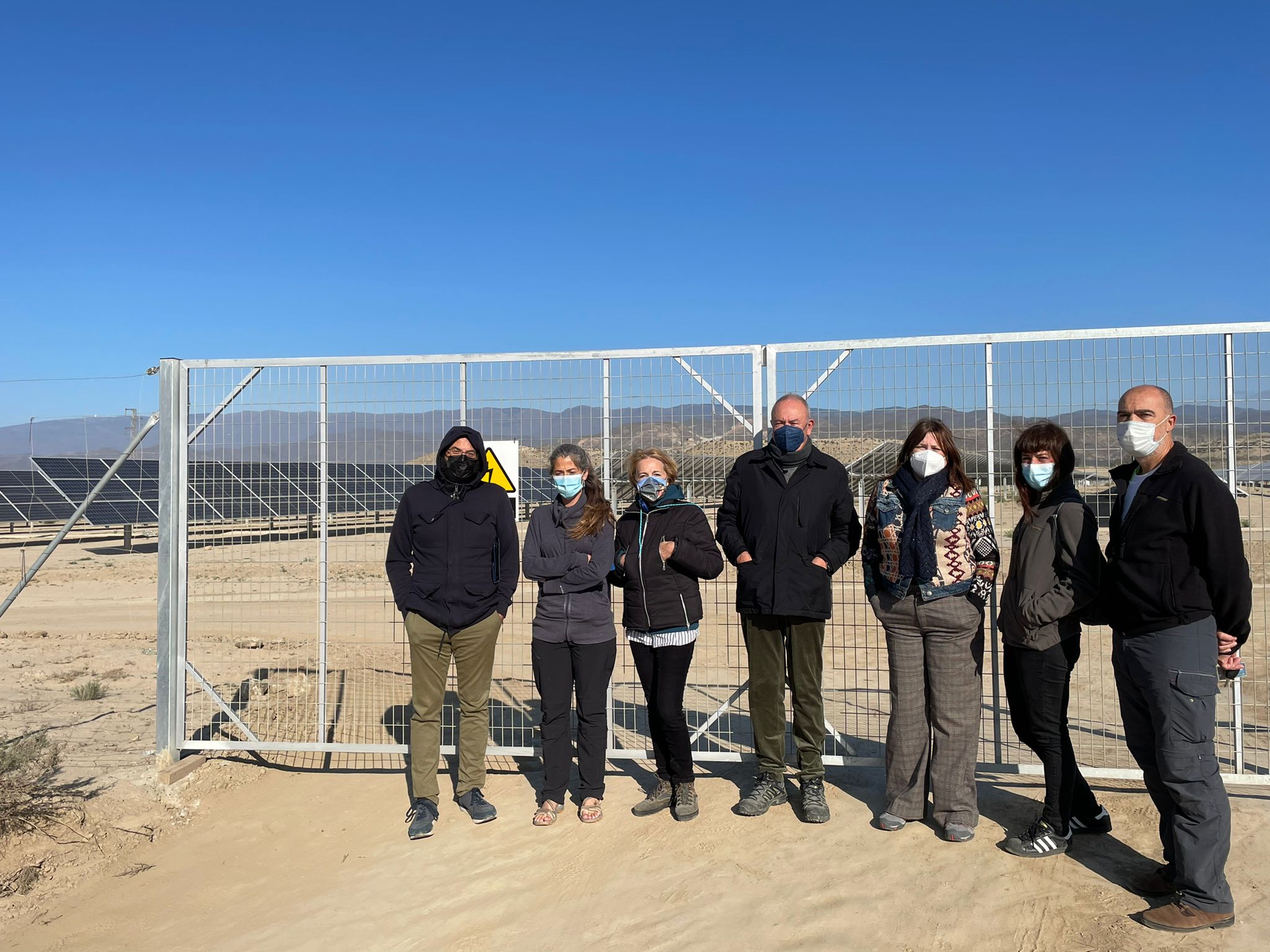 Denuncian la instalación de placas solares en el paraje natural del Campo de Tabernas Denuncian la instalación de placas solares en el paraje natural del Campo de Tabernas