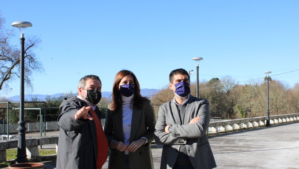 A Xunta apoia ao Concello de San Amaro coa reforma e mollora do alumeado público