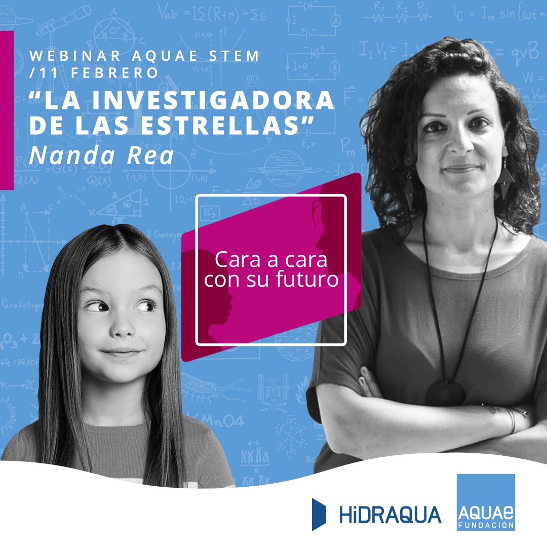 Charla para las niñas del programa AQUAE STEM sobre 'El universo de las estrellas' Charla para las niñas del programa AQUAE STEM sobre 'El universo de las estrellas'