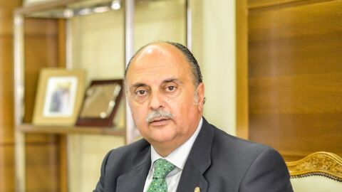 Pedro Hidalgo, presidente del Colegio de M&eacute;dicos de Badajoz