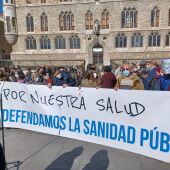 Concentración por la sanidad pública en León