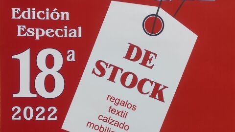 Cartel 18&ordf; Feria del Stock de Valdepe&ntilde;as