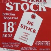 Cartel 18ª Feria del Stock de Valdepeñas
