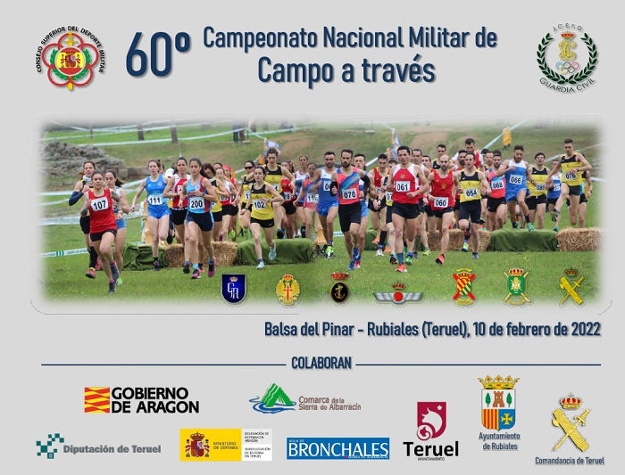 Unos 160 militares compiten en campo a través en Rubiales Unos 160 militares compiten en campo a través en Rubiales