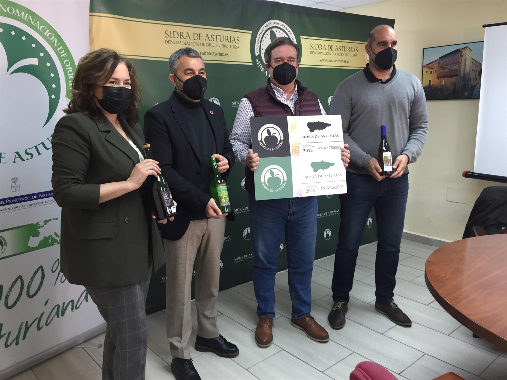 La sidra DOP mantiene su línea de crecimiento La sidra DOP mantiene su línea de crecimiento