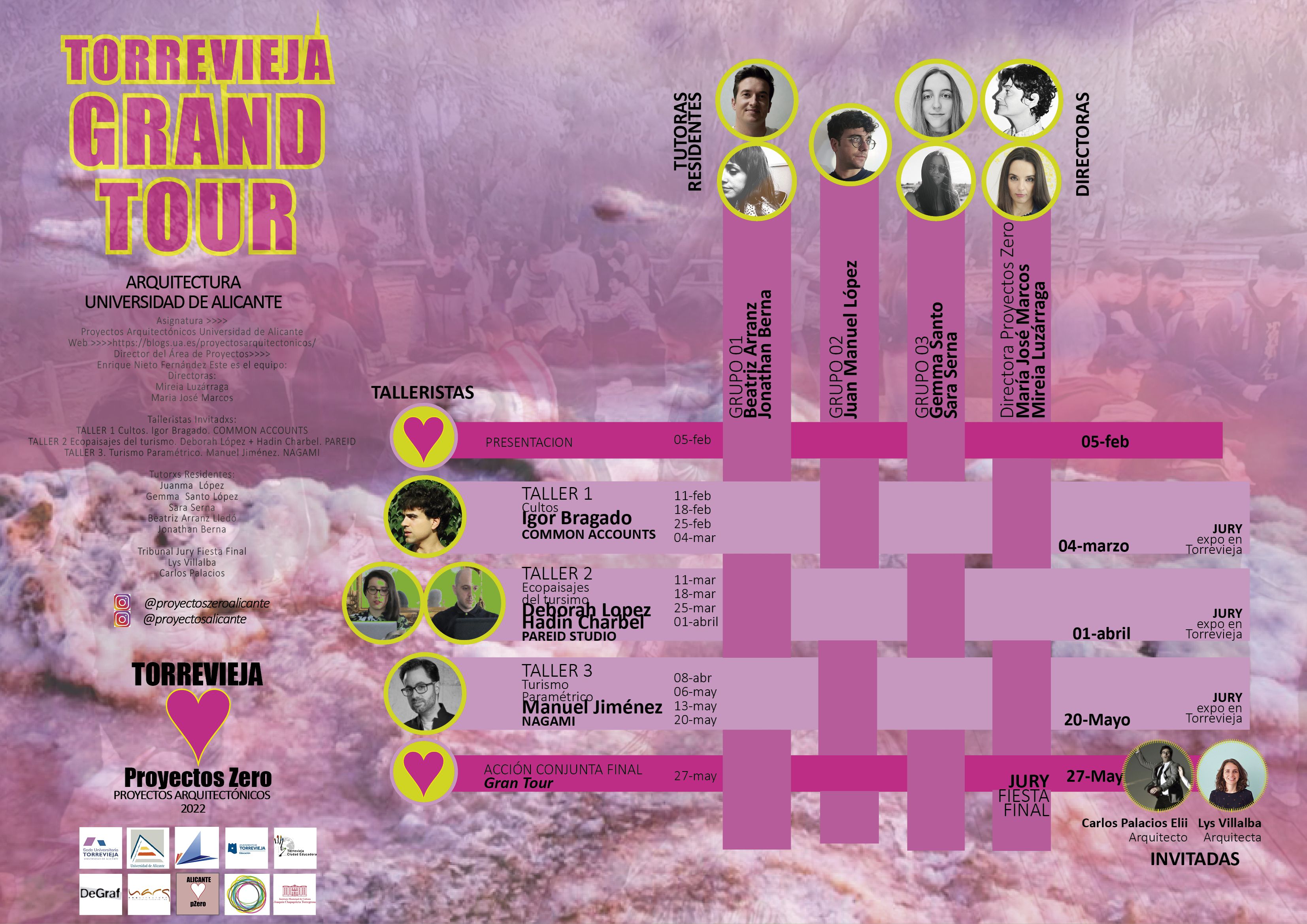 La Sede Universitaria y el Ayuntamiento de Torrevieja presentan "Torrevieja Grand Tour" La Sede Universitaria y el Ayuntamiento de Torrevieja presentan "Torrevieja Grand Tour"