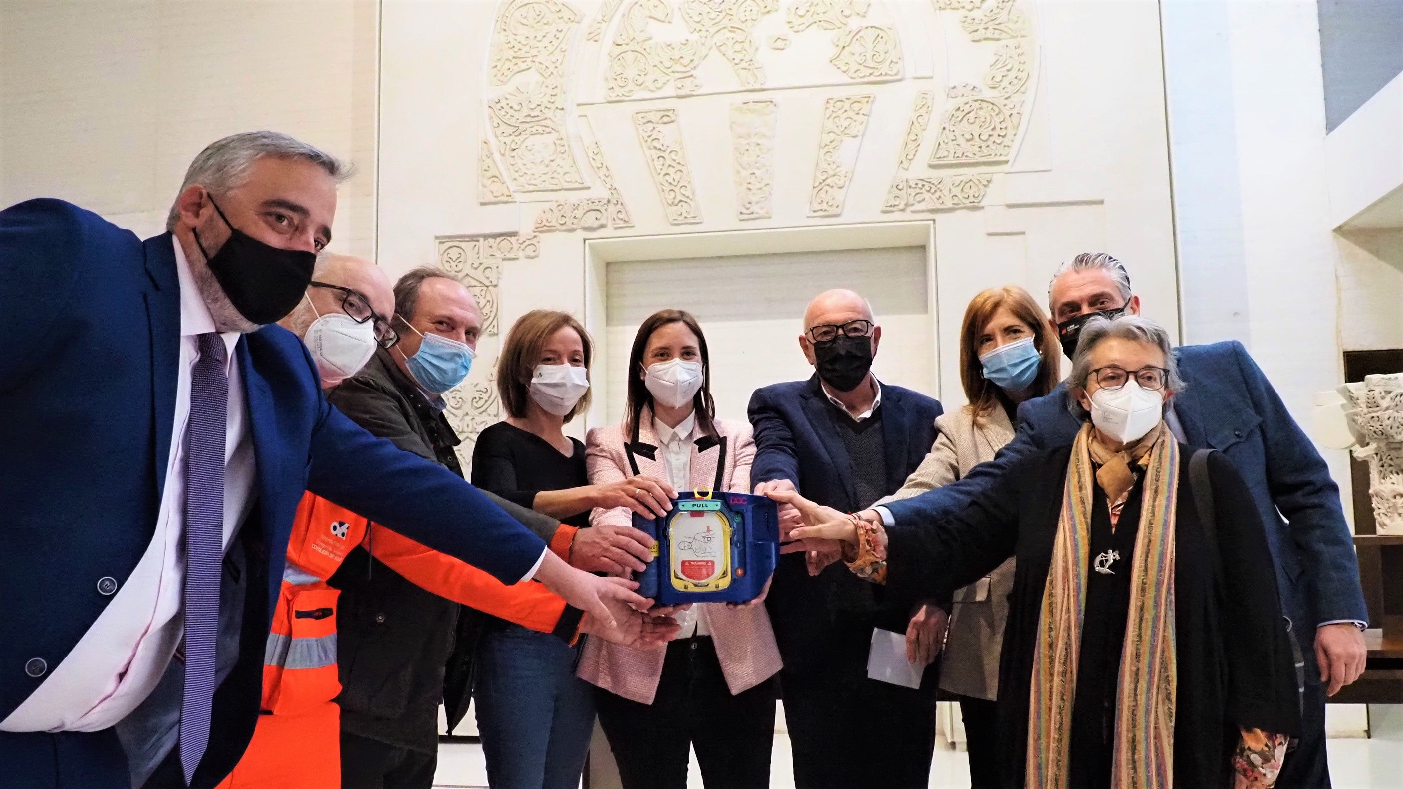 Medina Azahara es un lugar cardioprotegido gracias a un totem desfibrilador Medina Azahara es un lugar cardioprotegido gracias a un totem desfibrilador