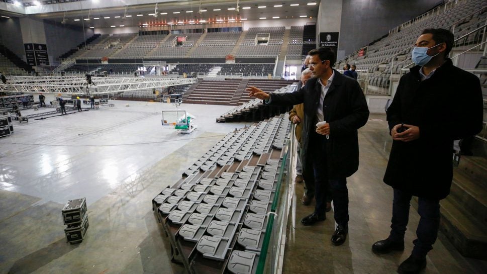 El Ayuntamiento de Granada invierte 800.000 euros en la mejora del Palacio de los Deportes para la Copa del Rey El Ayuntamiento de Granada invierte 800.000 euros en la mejora del Palacio de los Deportes para la Copa del Rey
