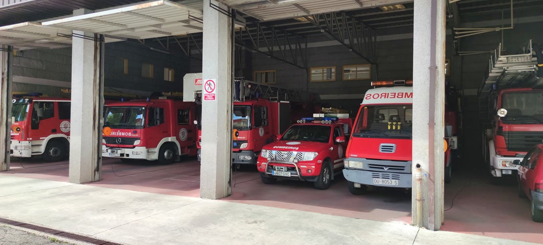 Os vehículos do servizo de Extinción de Incendios contan co mantemento axeitado para garantir o seu funcionamento Os vehículos do servizo de Extinción de Incendios contan co mantemento axeitado para garantir o seu funcionamento