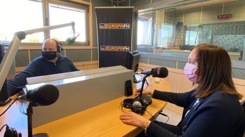 Melchor desde el estudio de Europa FM