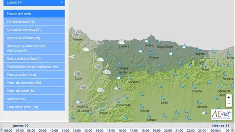 Las lluvias regresan esta tarde al Principado Las lluvias regresan esta tarde al Principado