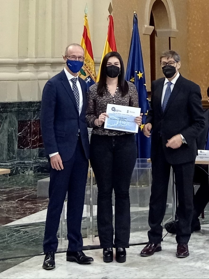 Ercros entrega su premio Fundación Hidrógeno Ercros entrega su premio Fundación Hidrógeno