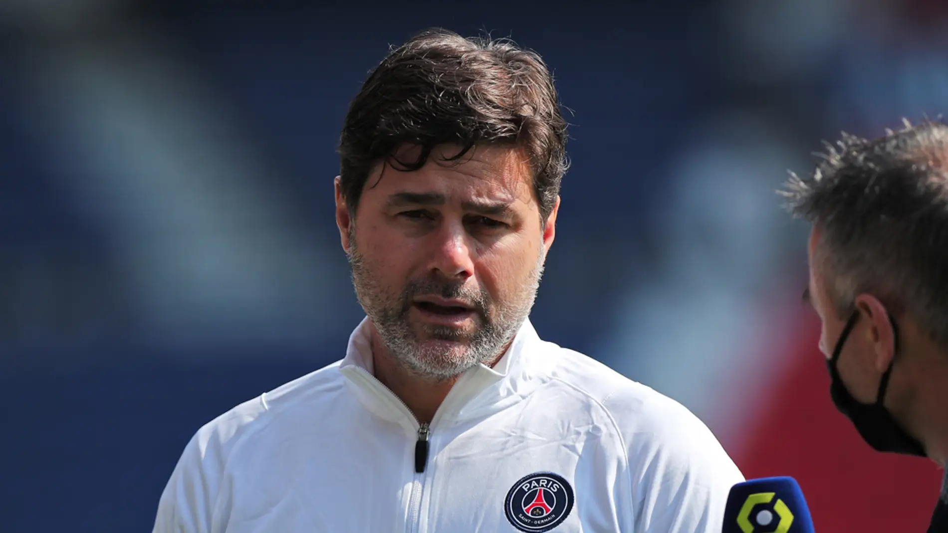 El técnico del París Saint Germain, Mauricio Pochettino