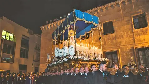 Imagen de archivo de la Cofradía María Santísima de la Estrella. Imagen de archivo de la Cofradía María Santísima de la Estrella.